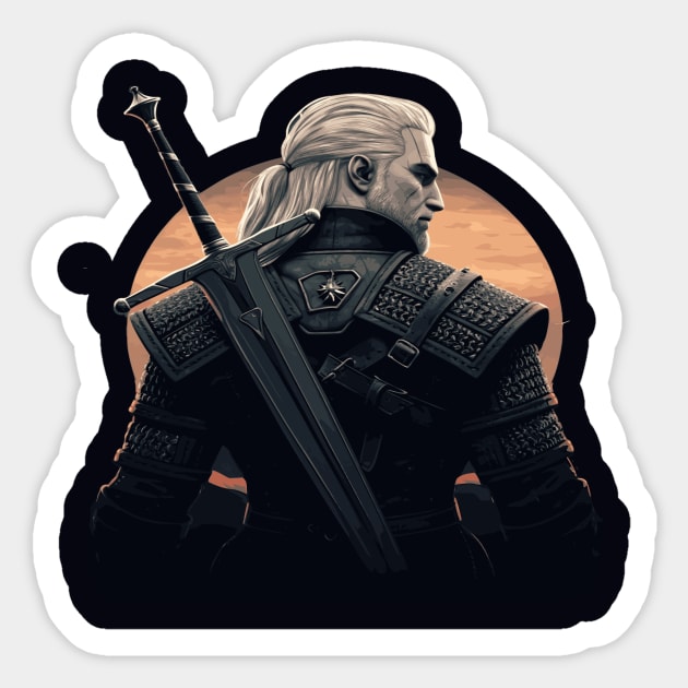 The Witcher Sticker by Pixy Official